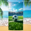 Toalha de Praia Modelo Novo 2026 da Copa do Mundo de Futebol dos Estados Unidos, Canadá e México, Toalha de Banho de Praia de Microfibra, Toalha Estampada de Secagem Rápida