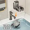 Secador de Cabelo Banheiro Lavatório Tubo de Vento Enrolador de Fio Sem Furar Novo Montado na Parede Ventosa Secador de Cabelo Suporte de Armazenamento