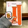 Pixel Bear É Adequado para Pulseiras de Apple Watch Iwatchss11/10/9 Silicone Appleultra3 Cinza Se