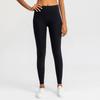 Outono 2020 Nova Calça Nua para Ioga Feminina Sem Constrangimento Linha Cintura Alta Hip-lifting Elástico Fitness Cropped Calças
