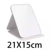 Nuevo Espejo de Tocador Portátil Plegable de Pie para Dormitorio Estudiantil Oficina Hogar Espejo Espejo Espejo de Maquillaje de Escritorio Escritorio