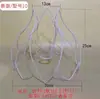 Estrutura para Abajur DIY Tecelagem com Corda Artesanal Abajur Suporte de Lâmpada Luminária de Mesa Redonda Quadrada Ferragens Acessórios de Estrutura de Ferro