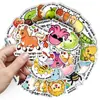 50 pegatinas de recompensa originales en inglés, dibujos animados lindos y sin infracción de derechos de autor, pegatinas transfronterizas para tazas de agua, papelería, refrigeradores