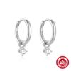 Brincos clássicos de prata 925 com diamante brincos olho do diabo amor brincos quentes INS Europa e Estados Unidos brincos estilo frio
