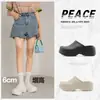 Zapatos de Chef para Mujer de Verano con Suela Gruesa Antideslizantes Resistentes al Desgaste Sandalias EVA Exterior Transpirable Pies sin Olor Baotou de Pies de Gama Alta