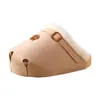 Chinelos de algodão Birkenstock arranhador de gato cama de gato semi-fechado integrado resistente ao desgaste sem fiapos chinelos de feltro gato placa de pata de gato