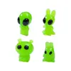 Muñeco de Alien de Ojos Grandes Lindo para Decoración DIY, Accesorio para Colgar, Mini Adorno, Pieza Decorativa Pequeña