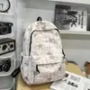 Mochila Estilo Bosque Nuevo de Alto Valor Estético, Fresca y Dulce, Estampada, para Estudiantes de Secundaria y Preparatoria, Ligera y de Gran Capacidad, Bolso de Doble Hombro