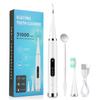 Limpador de Dentes Elétrico Novo Transfronteiriço Kit Doméstico de Cuidados Bucais Limpador de Dentes Escova de Dentes Elétrica Limpador de Dentes