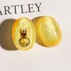 Pinzas para Orejas Ovaladas de Resina Estilo Francés sin Perforación para Mujer, Color Gelatina de Arena Movediza Exagerada con Personalidad, Pendientes de Clip Versátiles para el Día a Día