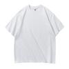 Camiseta Peso Pesado 280g Algodão Puro com Logo Personalizado, Marco Qin Manga Curta Oversize Street Fashion Ins Casual Versátil