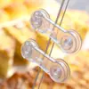 Paquete único suministros para niños cerradura de cajón alargada cerradura de puerta de gabinete cerradura de refrigerador cerradura transparente cerradura plana de seguridad