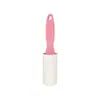 Rolo Limpa-fiapos Pequeno de 15cm com Refil, Escova Removedora de Fiapos, Rolo de Papel Removível, Rolo para Pelos de Pet