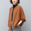 Sudadera con Cremallera Abrigo para Mujer Primavera y Otoño Nuevo de Primavera Coreana Casual Madre de Mediana Edad Traje de Béisbol Top Deportivo Grueso