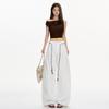 Pantalones Cargo American Scimitar 2025 Verano Nuevo Estilo Relajado Cordón Suelto Adelgazante Look Pantalones de Pierna Ancha Pantalones Casuales Sección Delgada