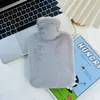 Versión coreana de bolsa de agua caliente de peluche de conejo número grande bolsa de agua caliente de PVC inyección de agua compresa caliente fuente de calor para manos punto venta caliente transfronteriza