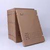 Caja de Archivo de Papel Kraft al por Mayor, Caja de Almacenamiento de Documentos con Tecnología de Papel de Pulpa de Madera Pura, Caja de Almacenamiento de Archivos