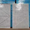 Sitio de Construcción de Guangzhou Construcción Aluminio Perforado Red de Andamio Trepador Edificio de Fábrica Protección Contra Caídas Marco Exterior Red de Andamio Trepador con Forma de Arroz Valla