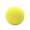 Pelota de pickleball para entrenamiento de rebote en pared de alta densidad de 70 mm transfronteriza, pelota amarilla sólida de esponja para práctica en pared interior