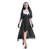 Exportado para Europa e América Fantasias Cosplay Halloween Páscoa Carnaval Adulto Masculino e Feminino Fantasias de Padre Fotos Reais