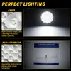 DxzImpuestos No Incluidos Mini Redondo de 3 Pulgadas 19 LEDs Luz de Trabajo Reflector Luz Auxiliar para Modificación Todoterreno