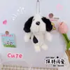 Lindo Leoncito Pingüino Negro Colgante Creativo Peluche León Cachorro Llavero Colgante Corazón de Niña Colgante para Mochila Escolar