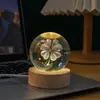 Atacado Direto da Fábrica Sistema Solar Via Láctea Lua Bola de Cristal Criativa com Gravação a Laser 3D Luz Noturna