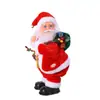 Muñeco Eléctrico de Santa Claus Adorno Navideño Muñeco Decoración Navideña Decoración Navideña Juguete que Mueve las Caderas