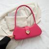 Bolso de Hombro Sencillo y Elegante de Color Sólido para Mujer, para el Trabajo, Bolso de Hombro de Moda Verano 2023, Bolso Casual, Moderno y Versátil