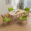Mesas e cadeiras adequadas para a idade para idosos, mesas e cadeiras de jantar para idosos, conjuntos de mesa e cadeiras de jantar em madeira maciça para casas de repouso