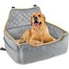 Transportadora para coche puede desmontarse y lavarse transportadora para perro perro de tamaño mediano asiento de seguridad para coche universal para las cuatro estaciones almohadilla para mascotas para coche