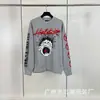 Moda Retro Europea y Americana Estilo Estrella del Infierno Infierno Sudadera con Capucha Holgada Sudadera para Hombre Conjunto para Mujer Tendencia Otoño