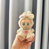 [Solo Ropa] Llavero de Primera y Segunda Generación La Bubu Colgante de Ropa La Bubu Camelia Negra + Bolsa Pequeña C