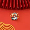 Gran Venta de Liquidación Broche de Dibujos Animados Sanrio Ballena Estrella de Mar Vida Marina Lindo Peluche Pin Decoración