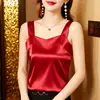 Camisola de mujer 2026 verano nuevo diseño nicho top sin mangas adecuado para usar debajo de un blazer o como camiseta básica