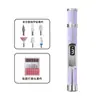 Lixador de unha profissional transfronteiriço, mini polidor de unha portátil recarregável, conjunto completo de ferramentas para remover pele morta e fazer manicure