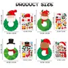 Nuevos Artículos de Gran Venta Transfronterizos: Adornos de Dibujos Animados para Niños, Pegatinas para Tarjetas Navideñas DIY, Set de Regalo para Árbol de Navidad, Marco de Fotos
