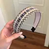 Diadema Trenzada de Ala Ancha Estilo Celebridad Coreana 2025 Nuevo Estilo Bohemio Diadema para Lavado de Cabello con Alta Presión Craneal