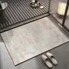 Alfombrilla Antideslizante Absorbente para Baño Transfronteriza para Entrada de Inodoro, Alfombra de Tierra de Diatomeas de Secado Rápido