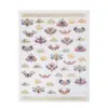Pegatinas para Uñas de Racimo Floral Estilo Chino 5D Repujadas Tridimensionales Nuevas Flores Estilo Chino Pegatinas para Uñas DIY Accesorios Sl Modelo