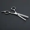 Tesoura de Barbeiro de Aço Inoxidável tesouras de barbeiro tesouras com dentes de corte reto conjunto combinado ferramenta ferramenta de corte de cabelo tesouras de cabeleireiro