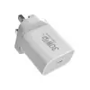 Cargador Pd Estándar Australiano de 30W Cargador Pd de Nitruro de Galio de 30W Adaptador Estándar Británico Mini Pd+Qc3.0 de 30W