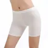 Calça de Segurança Antiderrapante Feminina de Verão Renda Gelo Seda Modal Três Pontos Tamanho Plus Size Boxer Sem Costura Shorts Base de Segurança