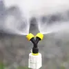 Boquilla de Pulverización de Dos Extremos en Forma de Y de Plástico de 4 Puntos Refrigeración y Eliminación de Polvo Sitio de Construcción Valla a Prueba de Polvo Eliminación de Polvo y Humidificación