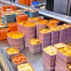 Pratos de Acompanhamento para Hot Pot de Frutos do Mar Famosos na Internet, Empilháveis e Personalizáveis, Mesmo Estilo das Barracas de Comida Haidilao