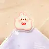 Clipe de Anotação Coração de Menina Desenho Animado Pequeno Clipe Clipe Multifuncional para Provas Clipe de Compartimento para Armazenamento de Lanches Clipe de Acrílico para Contas
