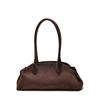 Bolso de Mano de Moda de Cuero Escarchado Nuevo Otoño e Invierno 2025 Bolso Tote de Hombro Único de Nicho de Diseño para Mujer