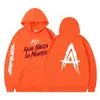 Sudaderas con Capucha para Hombre y Mujer de Tendencia Callejera, Nuevas de Amazon Europeo y Americano, Cantante Europeo y Americano Lil Peep, Otoño e Invierno Transfronterizo