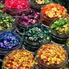 Nuevos Lentejuelas Gradiente Mate Ultradelgadas Flash Multicolor Estilo Caliente Color Mixto Ultradelgadas Flash Cáñamo Lino Lentejuela Accesorios para Arte de Uñas