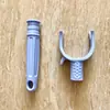 Accesorios colgantes de cabeza de horquilla de plástico para ropa Accesorios de mango de cola de horquilla de ropa Accesorios engrosados Cabeza de horquilla de plástico